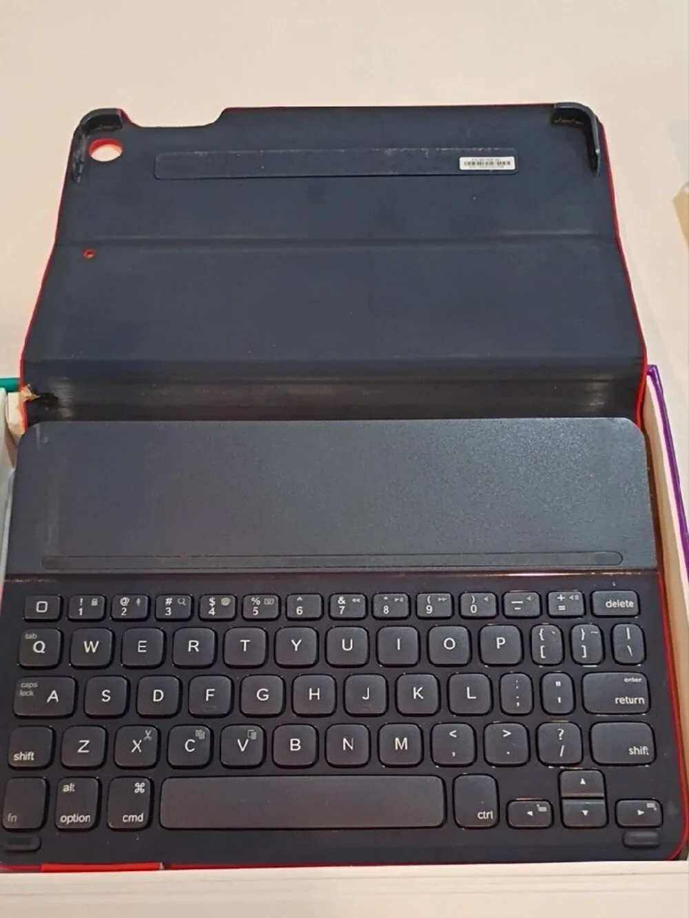 Logitech Type+ Keyboard Case for iPad Air - Red